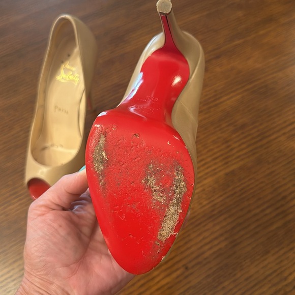 Christian Louboutin Heels Size 37.5=7.5 - Picture 5 of 6